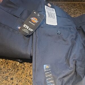 4 Pairs For Price Of One!!! Dickies Dark Blue womens 874 Work Trousers